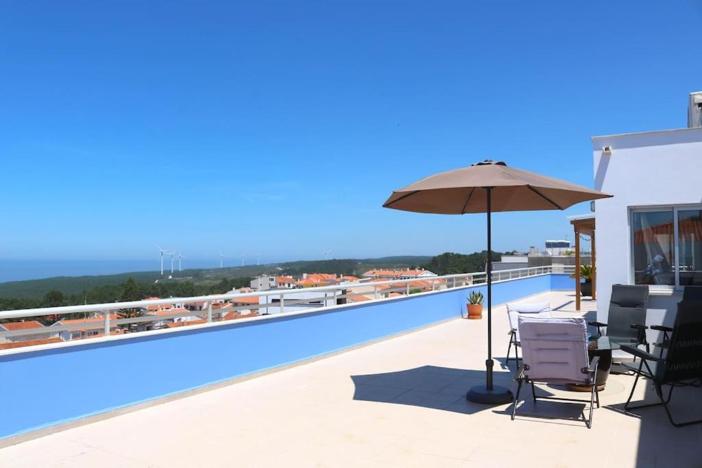 Sitio Penthouse - Big Terrace With Sea View & Bbq Βίλα Ναζαρέ Εξωτερικό φωτογραφία